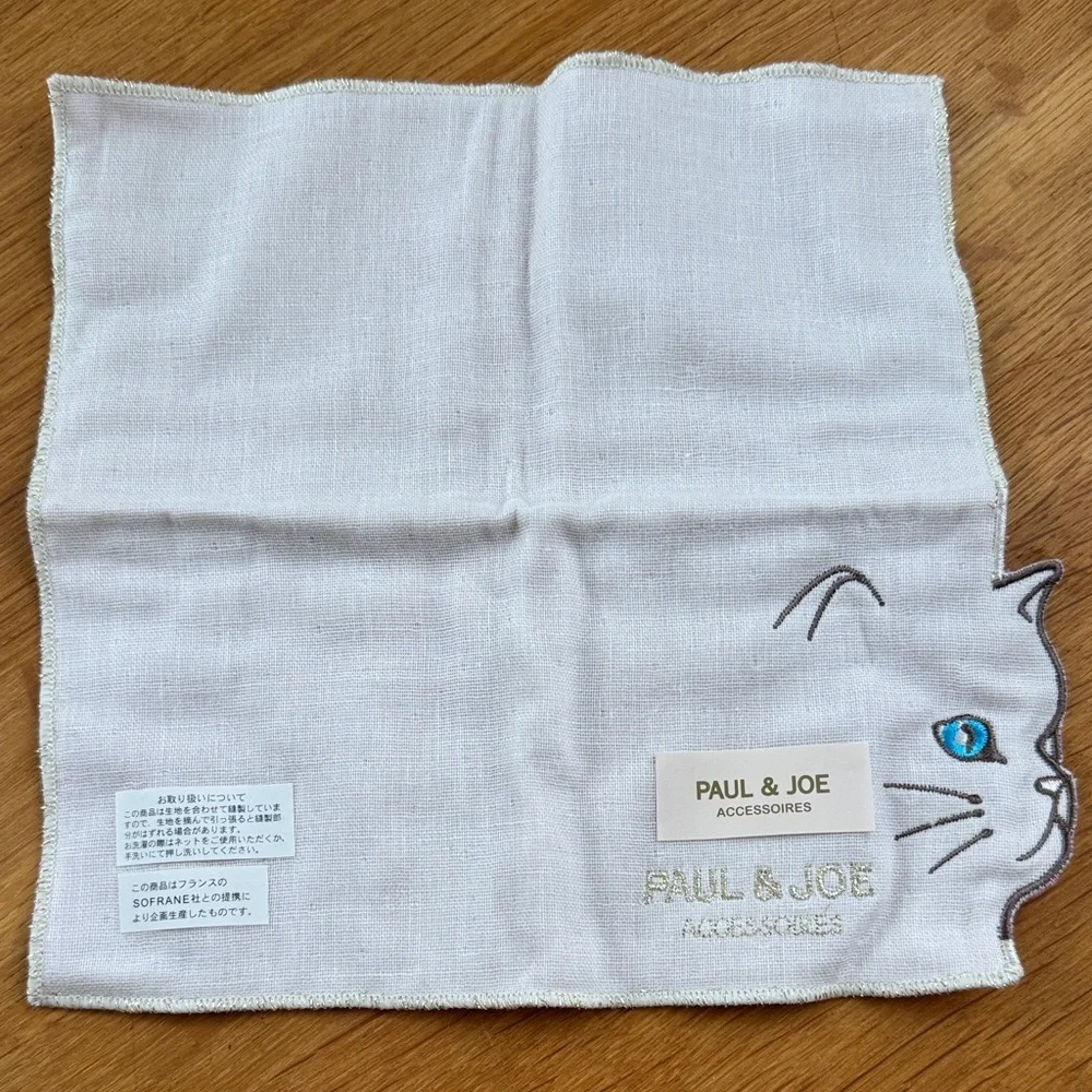 Paul & Joe handkerchief and Paul & Joe rouge, cat shaped lipstick treatment. - Picture 4 of 8